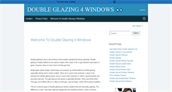 Desktop Screenshot of doubleglazing4windows.co.uk